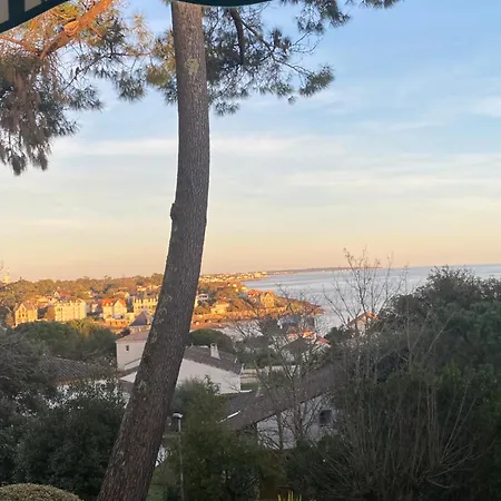 Vue Mer Et Soleil Levant Au Belvedere Saint-Palais-sur-Mer Exterior photo